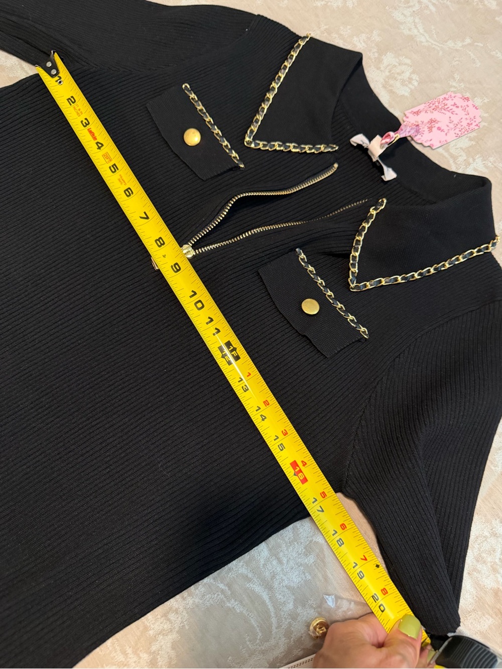 NWT Nanette Lepore Black Size Large - Picture 7 of 8
